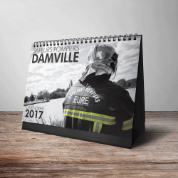 Calendrier Pompiers Damville édition 2017