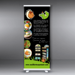 Roll-up pour le domaine du vieux pressoir